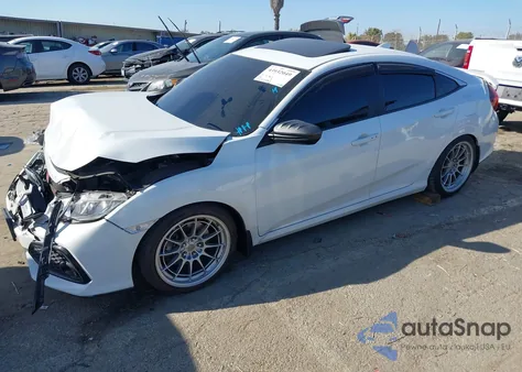 2019 Honda Civic Si из США, поврежденный, VIN 2HGFC1E51KH705742